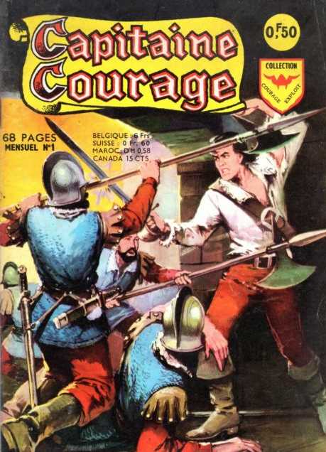 Une Couverture de la Srie Capitaine Courage